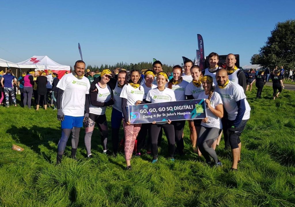 SQ Digital Born Survivor Team Photo