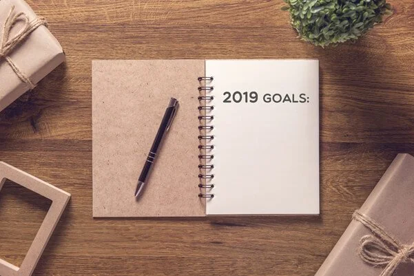 2019 goals notebook