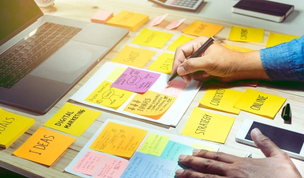 posits in a work space