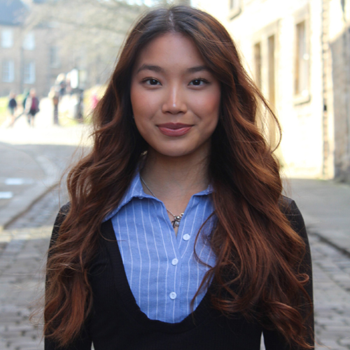 woman smiling in a business picture