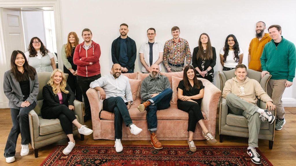 people form sq digital in a sofa