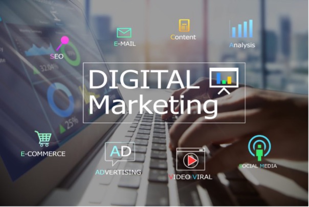 digital marketing and more logos