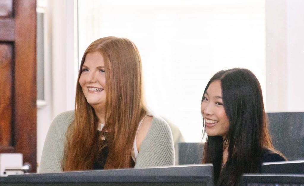 two people from SQ digital