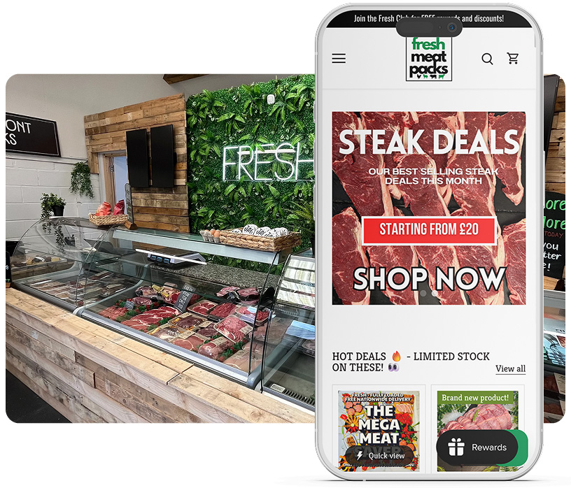 fresh meat packs app