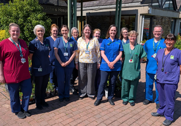 workers from St John's Hospice