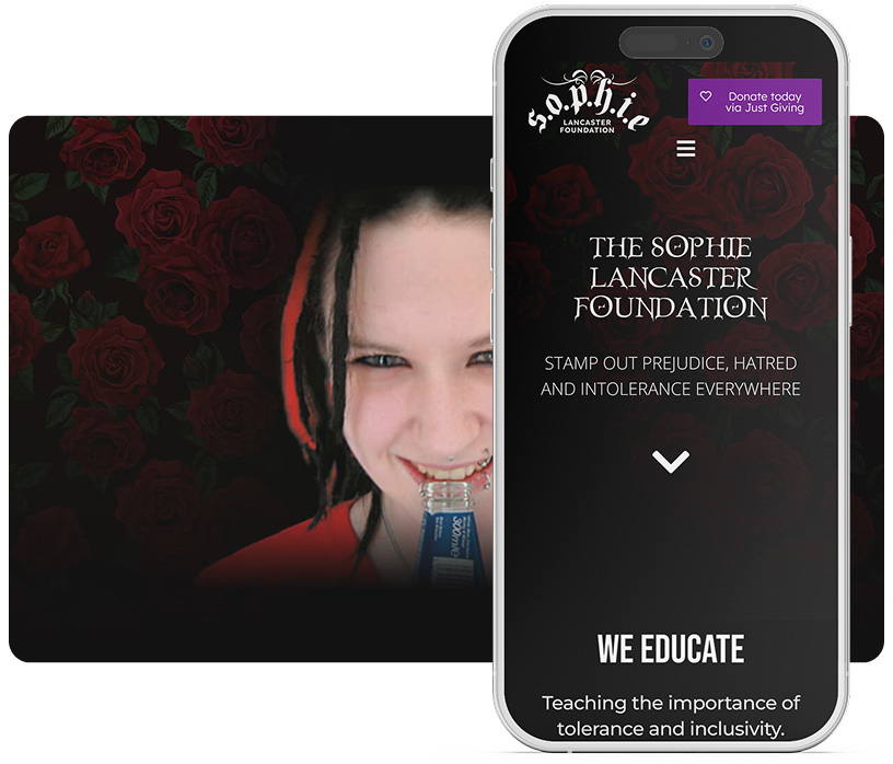 Sophie Lancaster Foundation website